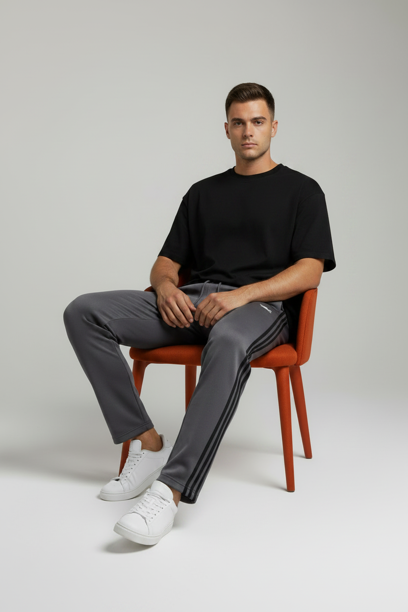 ZED TRIO PANT-DARK ASH