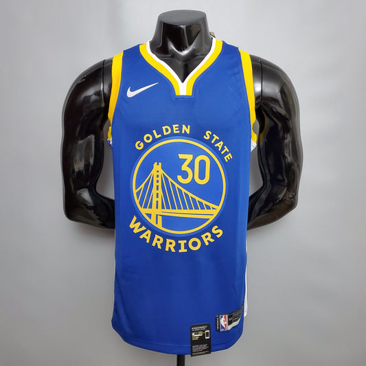 Golden State Warriors blue NBA jersey