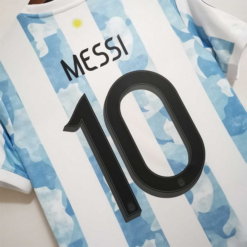 Argentina Home 21/22 Fan Version Messi