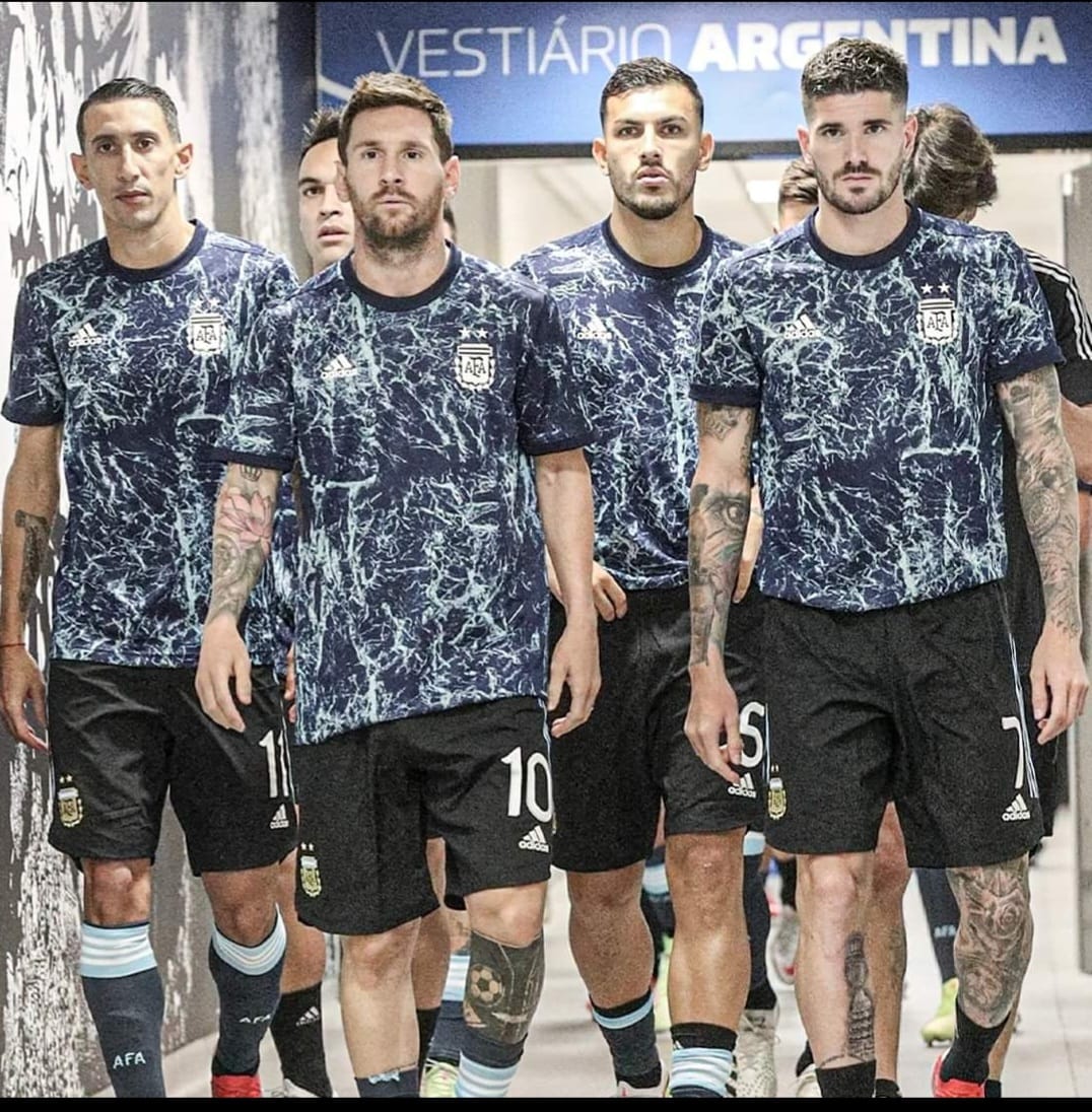 Argentina pre-match training Jersey 21/22