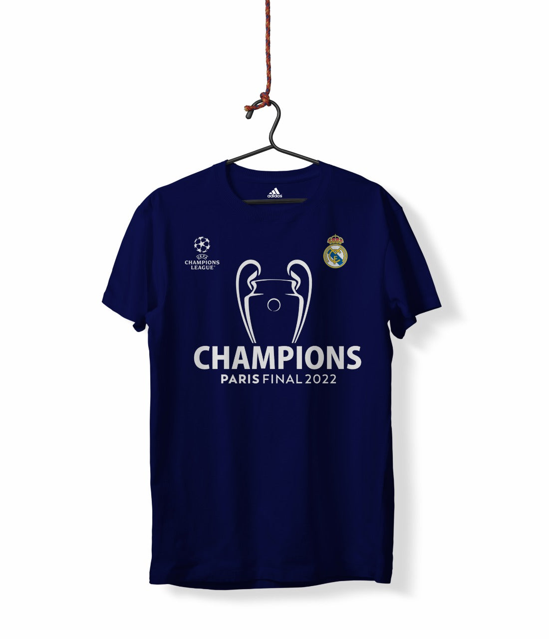 Mens UCL 2022 Winner T-Shirt Navy