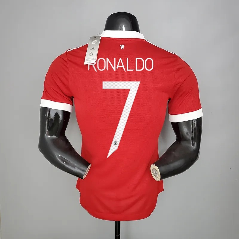 Ronaldo 7 Man Utd home Jersey player Version
