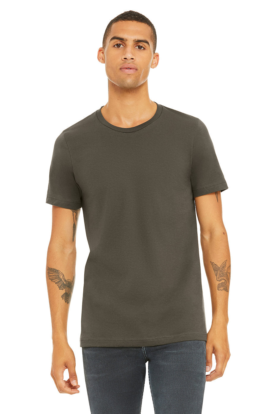 SHORT SLEEVE COTTON CREW-Z0011