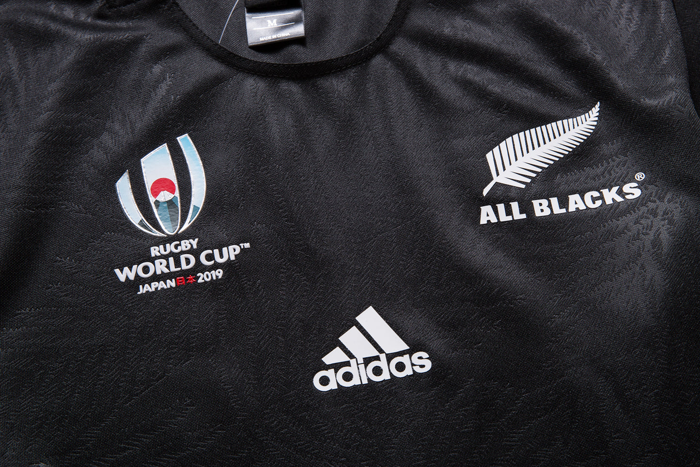 ALL black Word Cup home jerseys