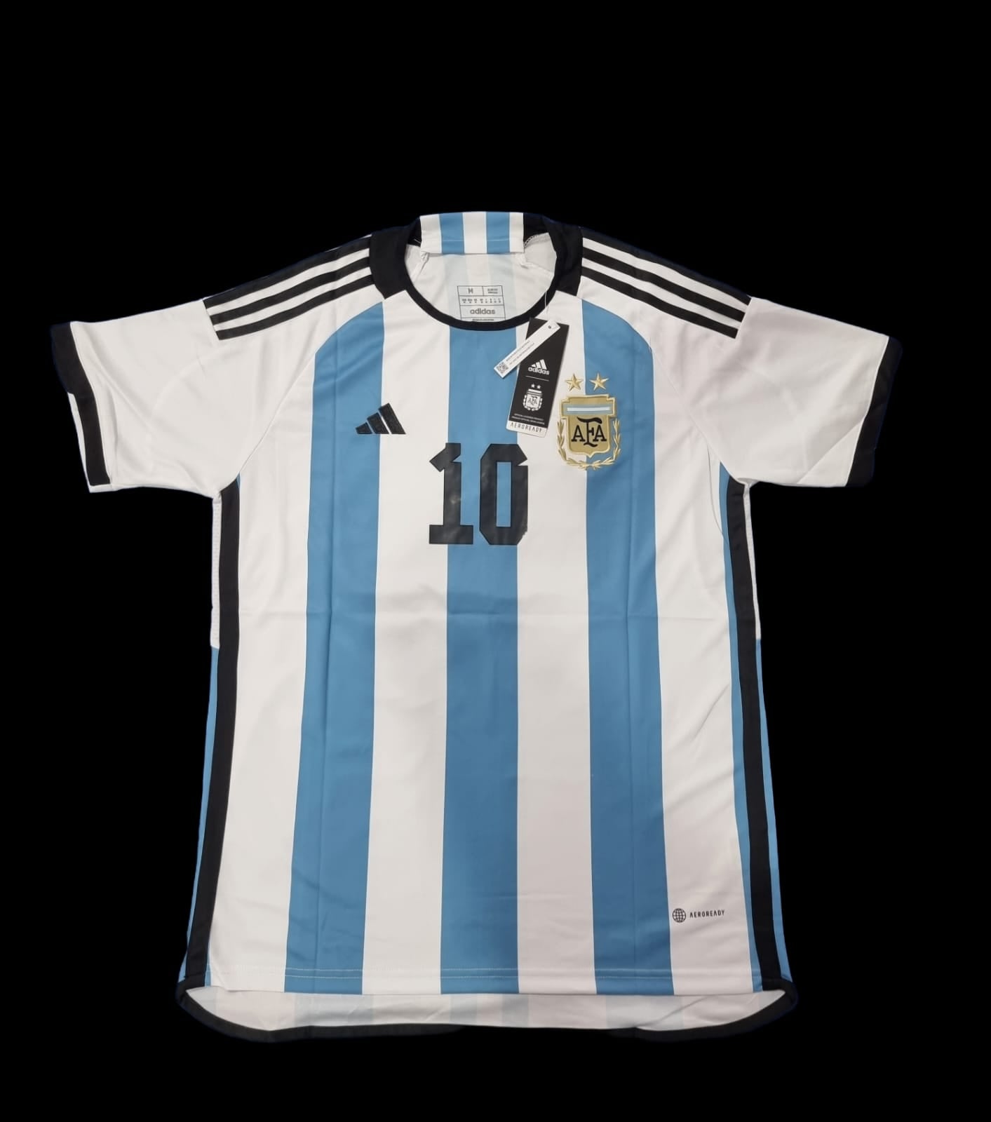 adidas 2022-23 Argentina Home Messi #10 Soccer Jersey
