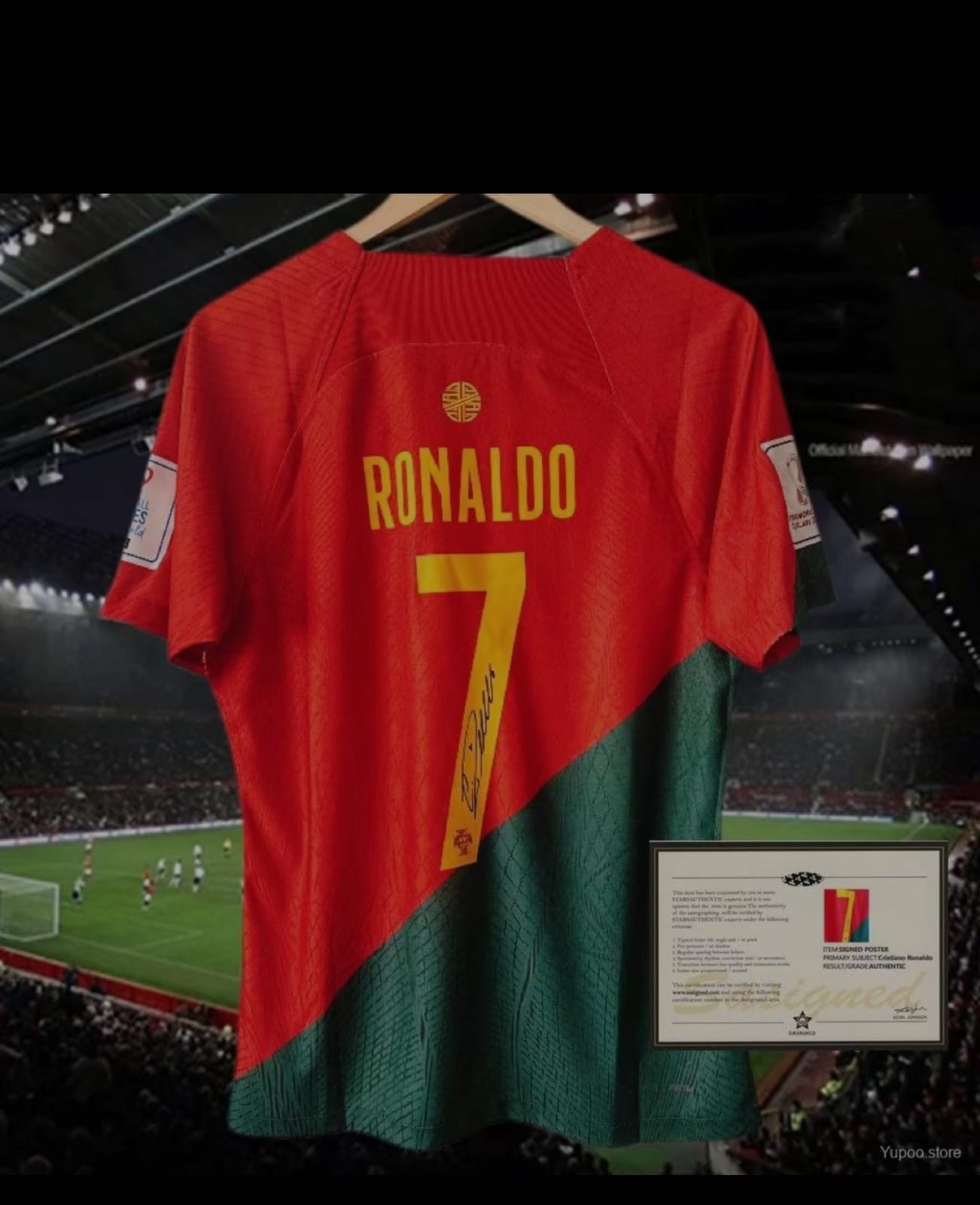 Ronaldo Signature Jersey fan Version