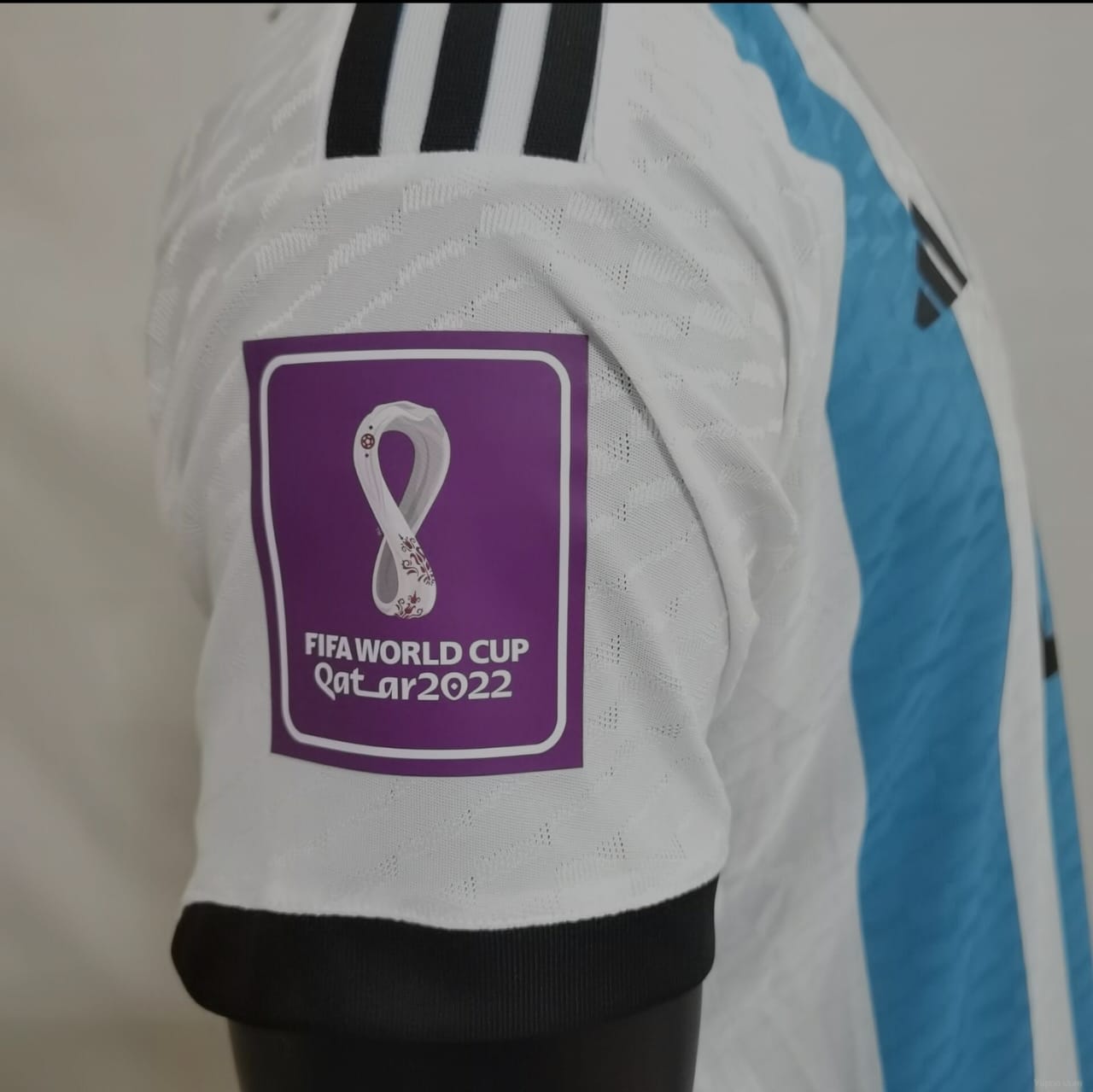 Argentina world cup winner Jersey with 3 star patches