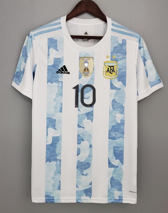Argentina Home 21/22 Fan Version Messi