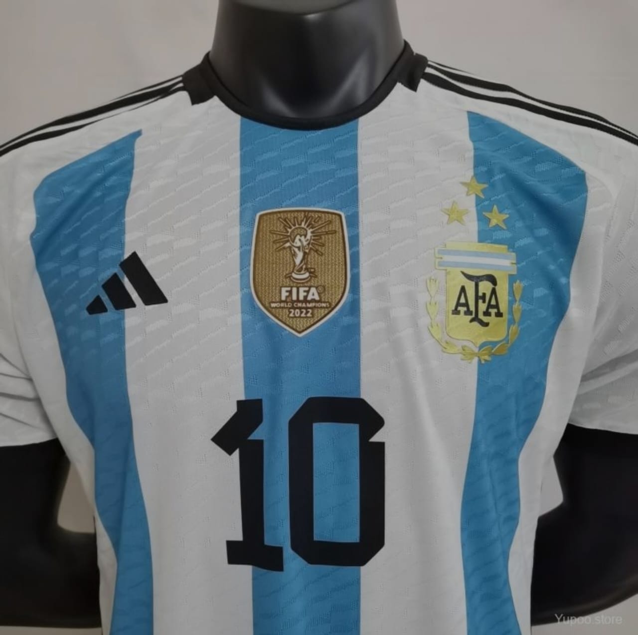 : adidas Men's Soccer Argentina 3-Star Winners Home Jersey -  Dress Like a Champion with Comfortable Fabric : Clothing, Shoes & Jewelry