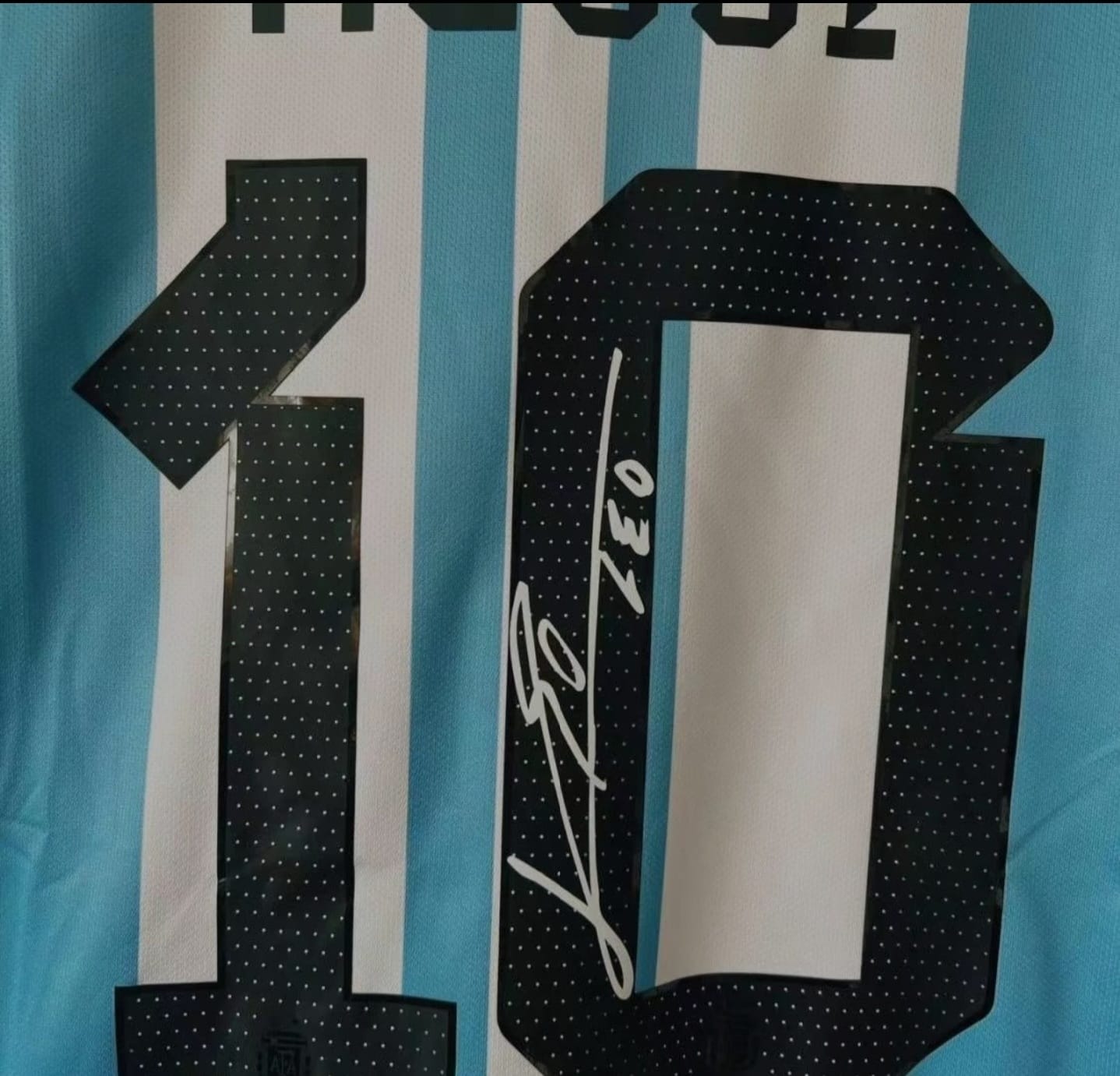 Messi signature Jersey Player version