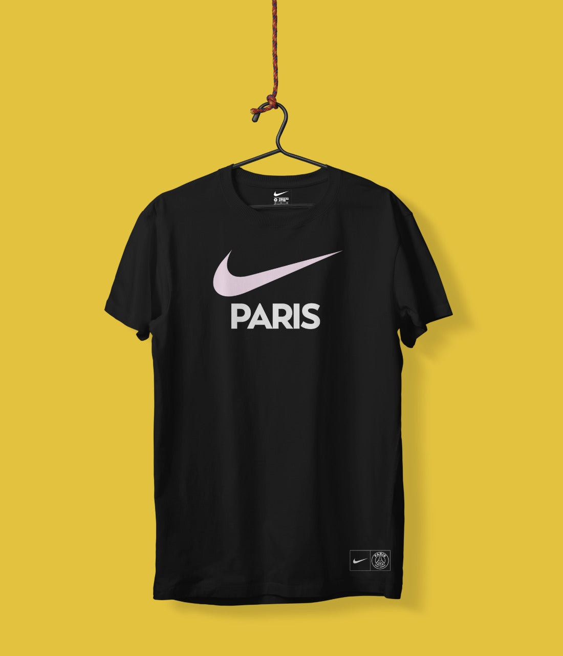 PSG Swoosh T-Shirt - Black
